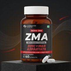 Carbamide Forte Nova-ZMA Zinc Magnesium Vitamin B6 60 Tablets – Front