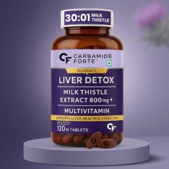Carbamide Forte Liver Detox Rejunal-L Milk Thistle 800mg 120 Tablets