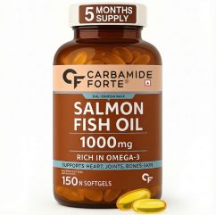 Carbamide Forte Salmon Fish Oil 1000mg 150 Softgels – Front