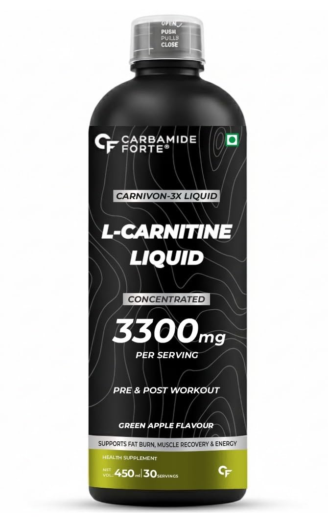 L-Carnitine Liquid 3300 mg – Green Apple 450 ml